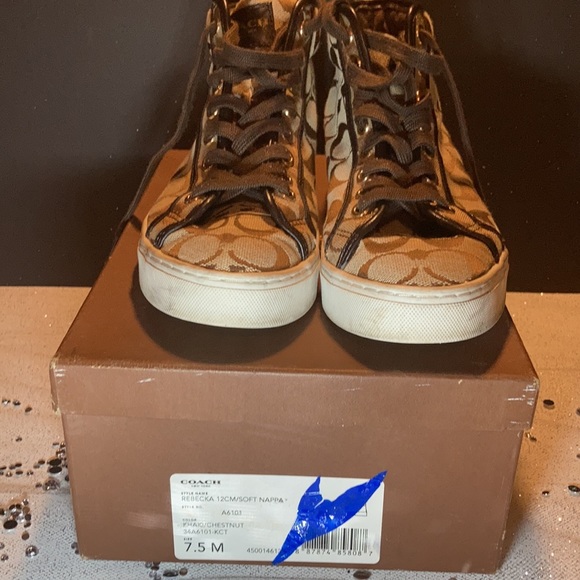 Authentic Coach “Rebecka” high top Athletics - Picture 16 of 16